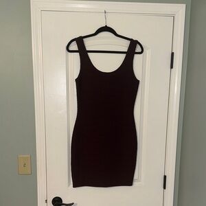 Windsor Deep Burgundy Mini Dress